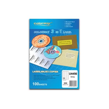 70*29.7MM Matte Paper adesivo 165g A4 100P  30/1P