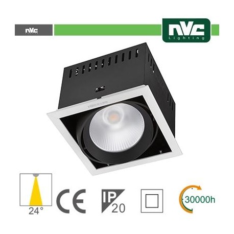 Incasso Multi lampada - 24w(1x24w) 4000k 2100lm24° CRI90