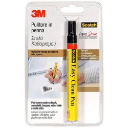 3M Easy Clean Pen Penna Pulitrice rimuove colle adesivi olio