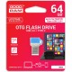 GoodRAM 64GB USB 3.0 + type C DUALDRIVE con cappuccio blu
