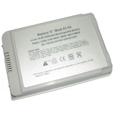 A1008 - Batteria Apple iBook G3 12 iBook G4 12 - 4400 mAh