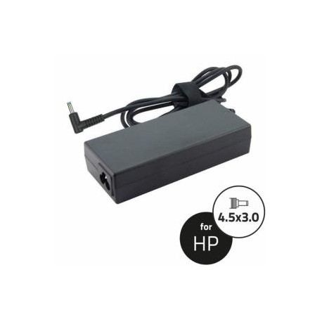 Adapter HP 19.5V 90W 4.62A 4.5x3.0 +pin (90angle,blu)