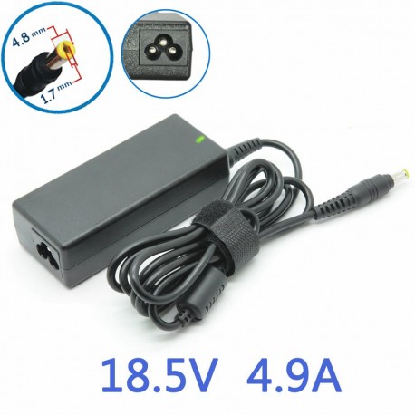 Notebook Adapter for HP 18.5V 90W 4.5A 4.8x1.7mm