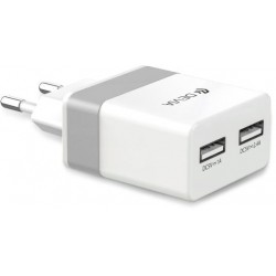 Carica 220V USB Doppia Uscita 2.4 - 1.0 Amper Rockwall 2