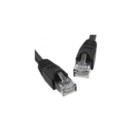 Cavo Cat5e F/UTP 2m nero RJ45/RJ45