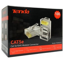 Connettore Cat5e UTP placcato oro 24K 50micron conf. 100 pz