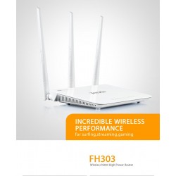 Router Wireless N300 3 Porte LAN+Porta WAN 2T3R Tenda FH303