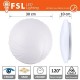 Plafoniera Motivo 18W - 4000K 1220LM 120º 300X100mm CRI80