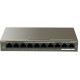 Switch 8 porte PoE desktop 8 porte 10/100Mbps + 2 Gigabit