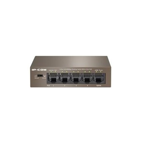 5-Port Fast Ethernet Umanaged PoE Switch with 4-Port PoE