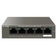 IP-COM 5 port 10/100 switch 4 porte PoE S1105-4-PWR-H