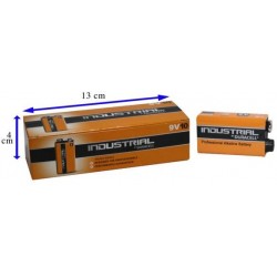 10x9v BATT. PROC MN1604 TRANS DURACELL INDUSTRIAL