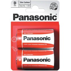 24 pile R20RZ torcia 2x 1,5v PANASONIC ZC - 12 blister