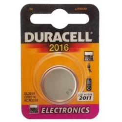 10 Pile a bottone Duracell DL2016 1x 3v - litio 10 blister