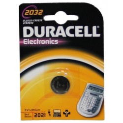 Pile a bottone Duracell DL2032 1x 3v - litio blister