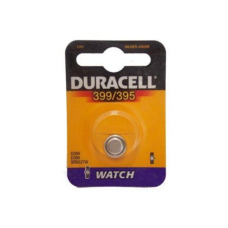 10 pile a bottone Duracell D395/399 1x 1,5volt - 10 blister