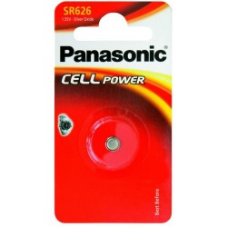 12 pile bottone SR626 1,5v Panasonic - 12 blister