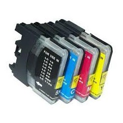18MLL Brother Compatible LC61Y  LC980Y LC1100Y ALTA CAPACITA