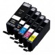11ML Com for Canon Pixma IP7250,MG5450,MG6350CLI-551XLC