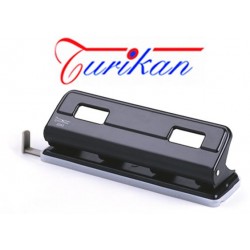 Perforatore a 4 fori TURIKAN DP-2040 guida regolabile