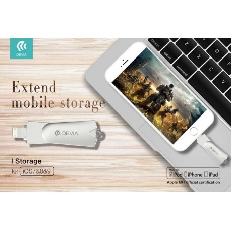iStorage Chiavetta Memoria iPhone iPad Apple Ufficiale MFI 