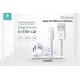Suit Carica Auto + Cavo Lightning per Apple Certificato MFI