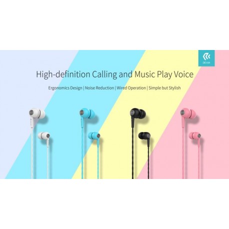 Auricolari Hi-Fi a filo con controllo volume e chiamate Bian