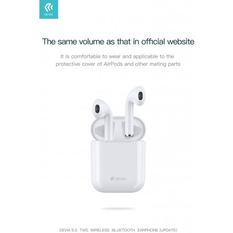 Auricolari Doppi Wireless Bluetooth 5.0 Stereo TWS Touch V5