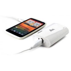 Power Bank Portatile 6600 mAh Bianco