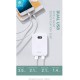Mini Power Bank con Display Digitale 10.000 mAh Bianco