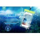 Custodia Smartphone 5.5 Fluo Waterproof fino 30 Metri Verde