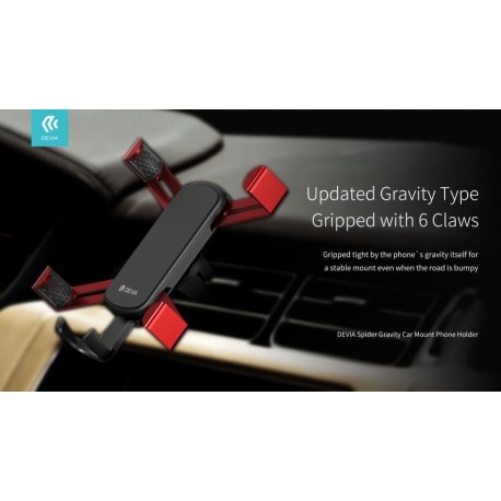 Supporto universale Smartphone a gravità da auto Spider
