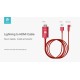 Cavo Adattatore Serie Storm da HDMI a Lightning Rosso