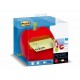 Dispenser Post-it® Z-Notes MELA + 1 blocchetto 76 mm x 76 mm