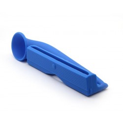 Blu Amplificatore Tipo Tromba in silicone per IPAD 2/3