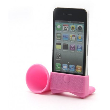 Pink Amplifiesa  style horn stand