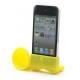 Yellow Amplifiesa  style horn stand