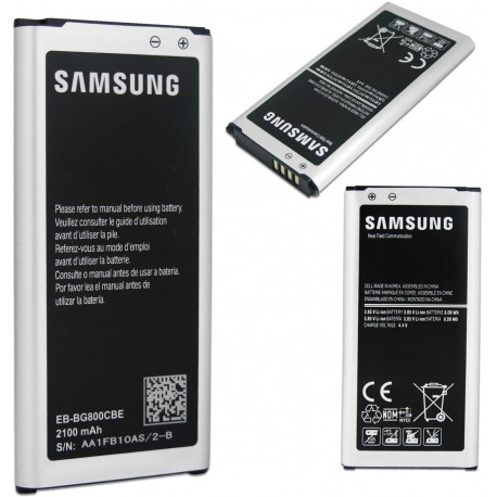 Batteria Originale EB-BG800CBE per Samsung S5 Mini 2100ma