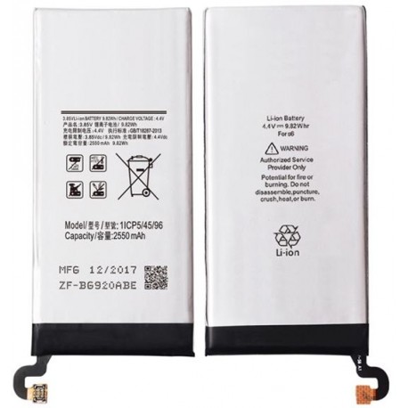 Batteria Compatibile Samsung S6 EB-BG920ABE 2550mAh