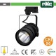 Proiettore a Binario - 35W 4000K 2100LM 24° CRI +90 NERO
