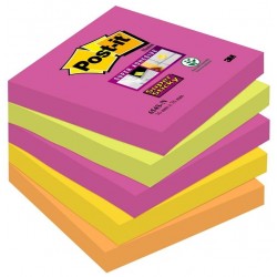 Foglietti Post-it® Super Sticky Cape Town 76x76 mm - 5 pz.