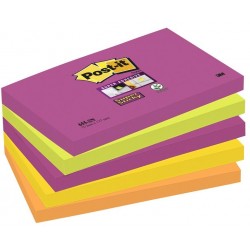 Foglietti Post-it® Super Sticky Cape Town 76x127 mm - 5 pz.