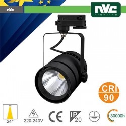 Proiettore a Binario EUROTRACK - 35W 4000K 2100LM 24° CRI+90