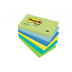 Foglietti Post-it® colori DREAM 6 blocchetti 76 mm x 127 mm