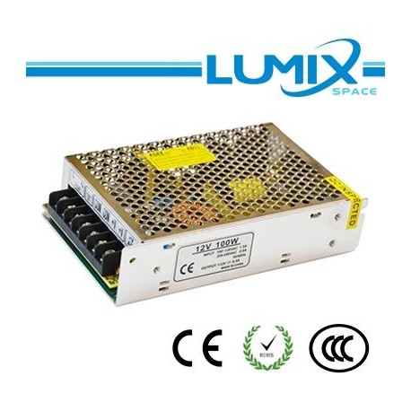 Driver Switching Power Supply Metallico - 100W 24V 4.2A