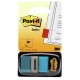 Post-it® Index Medium Azzurro - dispenser da 50 segnapagina