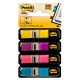 Post-it® Index Mini - Dispenser 4 colori vivaci assorti