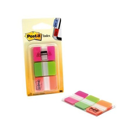 Post-it® Index Strong 686-PGO Box 4 colori classi assortiti
