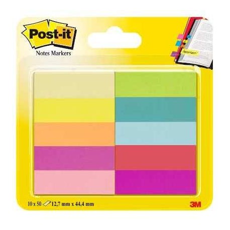 Post-it® Notes Markers colori neon assortiti 10 blocchetti