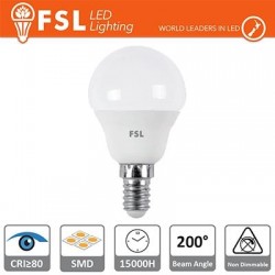 G45 - 5,5W 3000K 460LM 180º 45X83mm CRI80 E14 15.000H